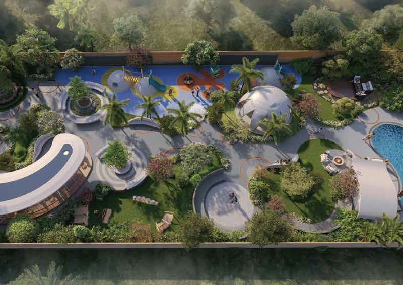 The Embercrest Wakad Swimming Pool and Clubhouse