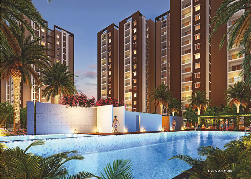 One Symphony Patancheru Luxury Homes Swimming Pool and Clubhouse