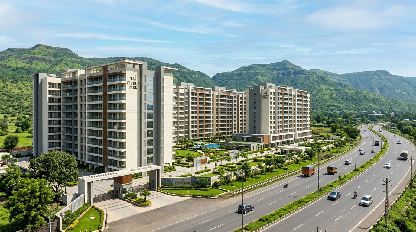 Taj Citrus Park Shirwal: Prime Ready-to-Move Residences on Mumbai-Pune Highway Corridor